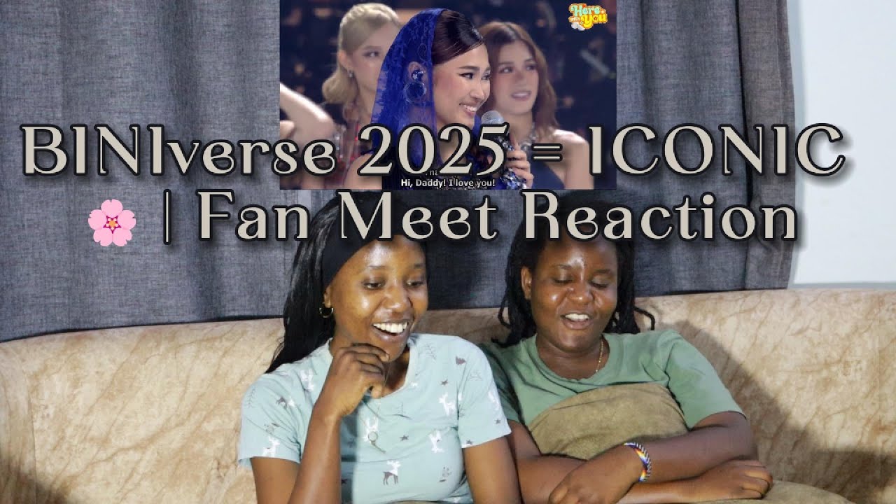 African Sisters React to Miss BINIverse 2025 💜 | BINI Homecoming Fan Meet Reaction (June 29, 2025)