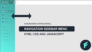 Navigation Menu Sidebar | Bootstrap 5, HTML, CSS, JS #Tutorial
