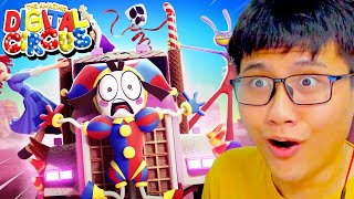 NPC SADAR KALAU DIA NPC | The Amazing Digital Circus - Ep 2: Candy Carrier Chaos Reaction Indonesia