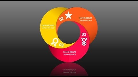 How to create overlapping circles in Microsoft Office powerpoint | powerpoint tricks.