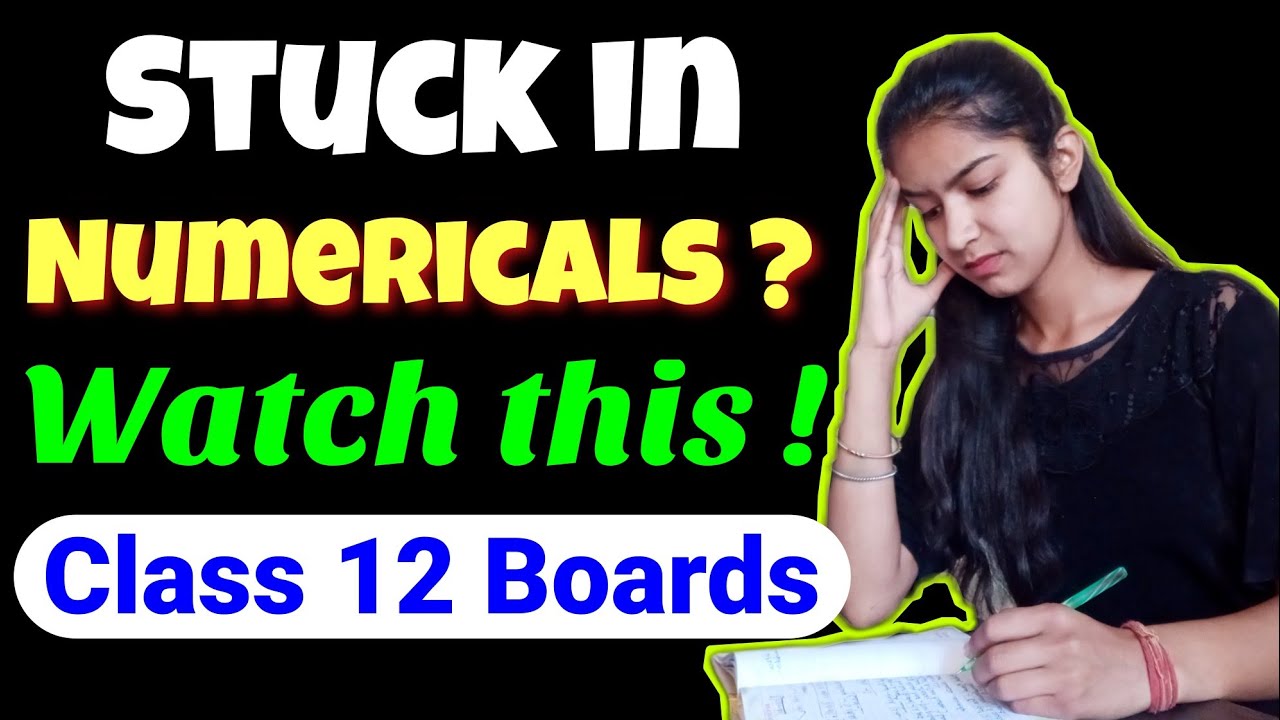 Stuck In Numericals How To Solve Numericals Easily Physics Numericals stuck-in-numericals-how-to-solve-numericals-easily-physics-numericals