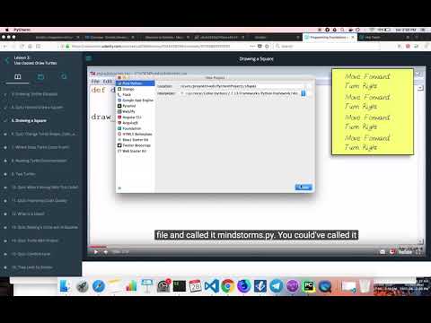 Creating a project in Pycharm