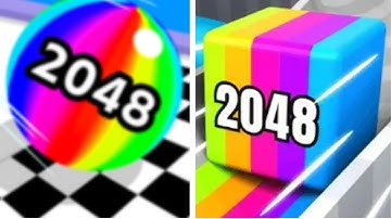 Ball Run 2048 I Jelly Run 2048 #96   All Level Gameplay Android, iOS