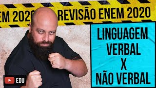 Linguagem Verbal e Linguagem Não Verbal – Revisão Enem com Prof. Noslen screenshot 3