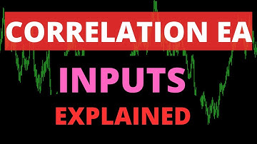 Forex Correlation EA 24 Inputs Explained | Multi Pairs Hedging Forex System For MT4 and MT5