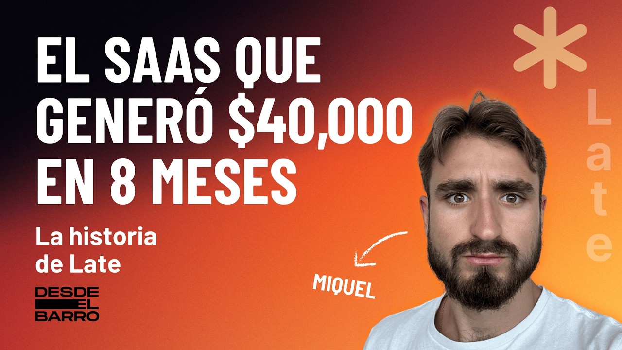 #1.21 Cómo CREAR y ESCALAR un SaaS: $40k MRR en 8 MESES con Miquel (Late)