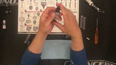 Traxxas Stampede 4x4 Kit Build Part 3 Shock Bag Page 7 Oil the shocks and set them up