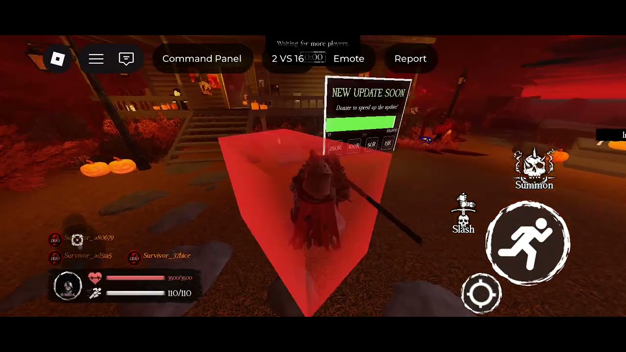 New the knight killer in forsaken sandbox (it's wip)