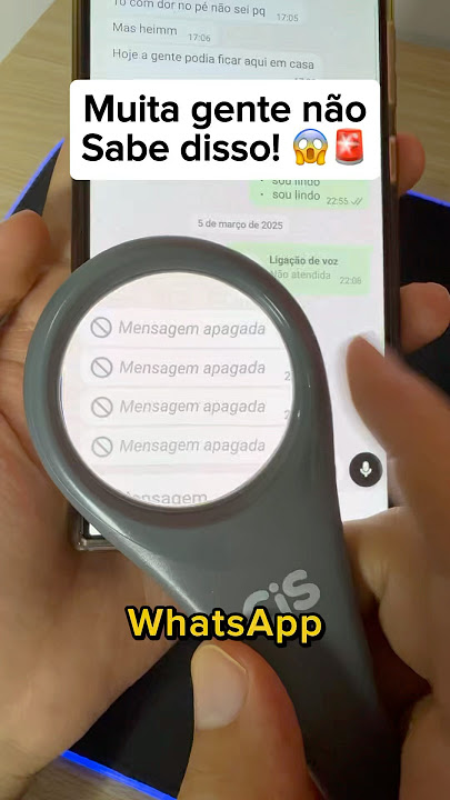 How to see deleted WhatsApp messages without installing anything #tips #whatsapp #cellphone