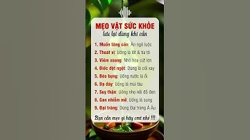 Bí Quyết Giữ Gìn Sức Khỏe Toàn Diện #ChămSócSứcKhỏe #dsdaiminh