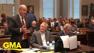 Defense raises questions of integrity of crime scene evidence in Murdaugh trial l GMA