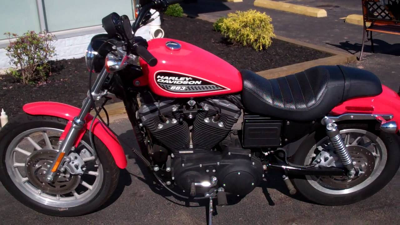2002 Harley-Davidson XL-883R Sportster - YouTube