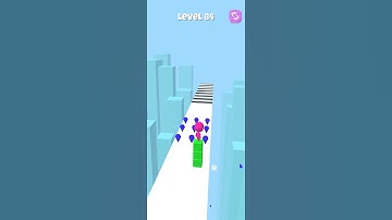 Perfect Cube Run level 84 (Android iOS) gameplay #short #viralshorts