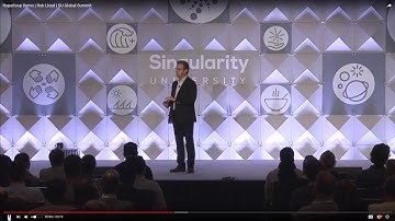 Artificial Intelligence and Python -Hyperloop Part 19. CEO Rob Lloyd at 2017 SU Global Summit.