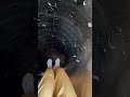 Girl goes down a slide in Sephora in Barcelona! image