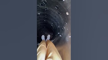 Thumbnail of Girl goes down a slide in Sephora in Barcelona!