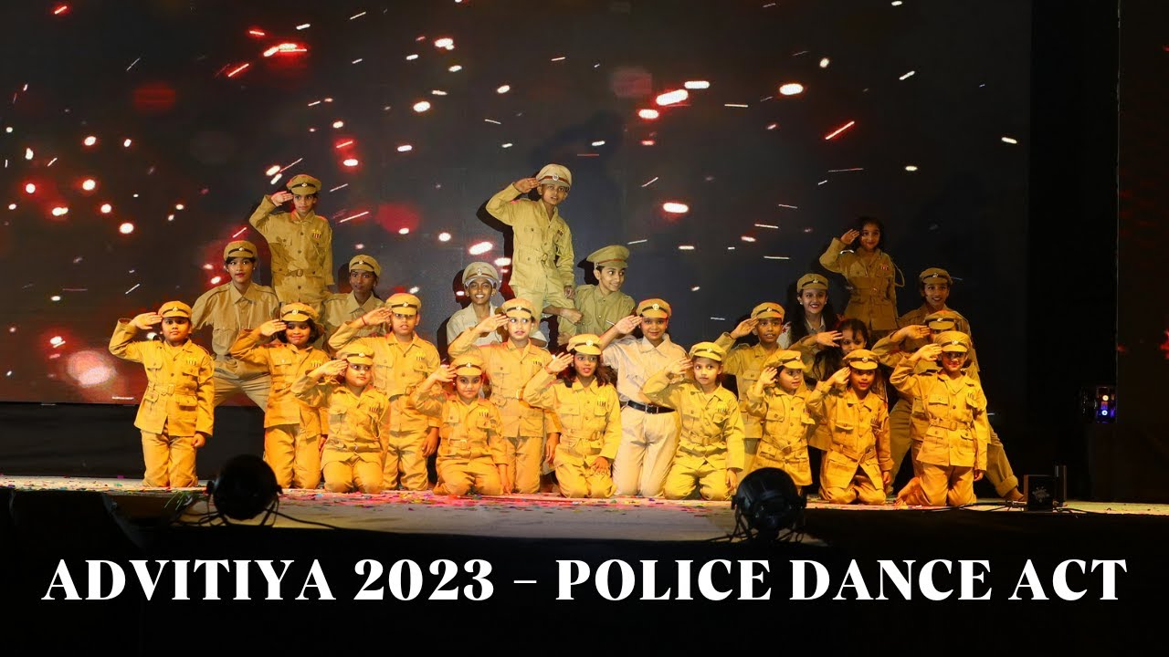 Police Dance Act | Advitiya 2023 | RHYTHM RIDERS DANCE ACADEMY | RRDA