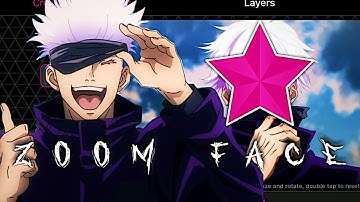 Zoom face - video star tutorial