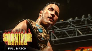 FULL MATCH - The Rock vs. Mankind - WWE Title Tournament Final: Survivor Series 1998