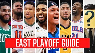 A Guide to the East NBA Playoffs 🗺