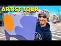 What are artists making in new york art studio vlog tour 2024 nyc