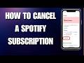 How to Cancel Spotify Premium on iPhone (Easy 2026 Fix)