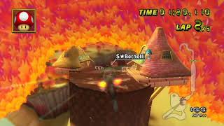 [MKW] Maple Treeway (No Turn Skip) - 2:16.249 - S★Bernelli (Live) @Speed64Demon