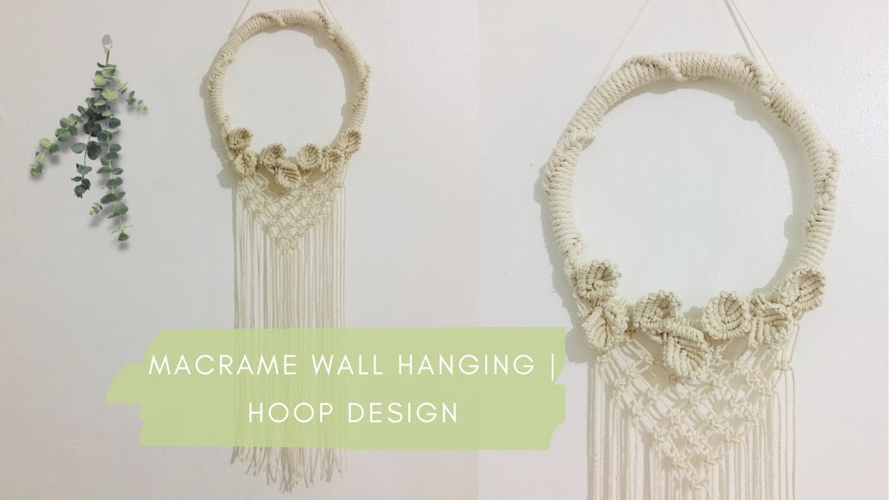 15 Easy Modern Macrame Patterns for Hoop & Ring Projects