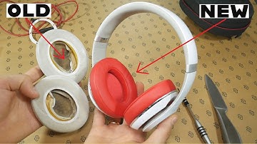 How to Remove Ear-Pads on Beats Studio Headphones DIY