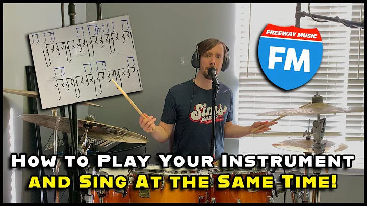 How to SING and PLAY DRUMS at the SAME TIME! | Les...