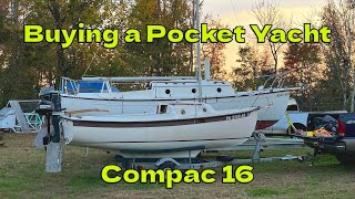 Bigger doesn't mean better, buying a pocket yacht, Hutchins Compac 16