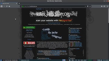 HACK THIS SITE - BASIC MISSIONS (1-4) | Xubuntu 18.04