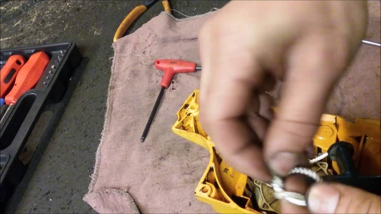 Solved Starter Rope 446t Polan Pro Replace Fixya