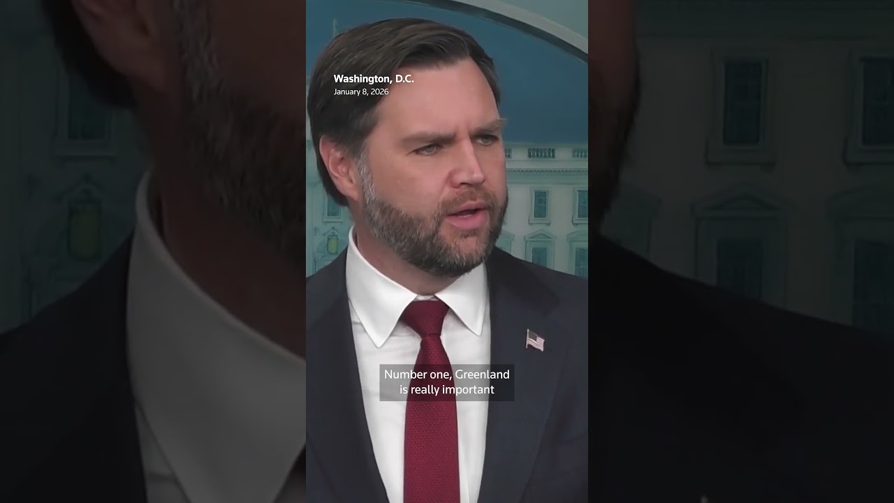 Vance tells Europeans to take Greenland security more seriously