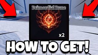 HOW to GET PRIMORDIAL RUNE FAST in SAILOR PIECE (ROBLOX)