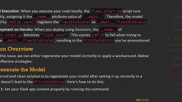 Resolving the AttributeError with joblib in your Python Flask App on Heroku