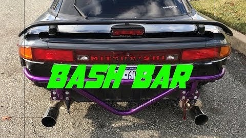 3000GT Rocket Bunny Wing + Rear Bash Bar!