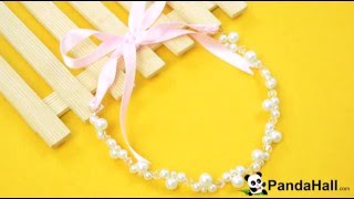 Vidéo Photo 12 Comment Faire Un Collier De Mariage Avec Ruban