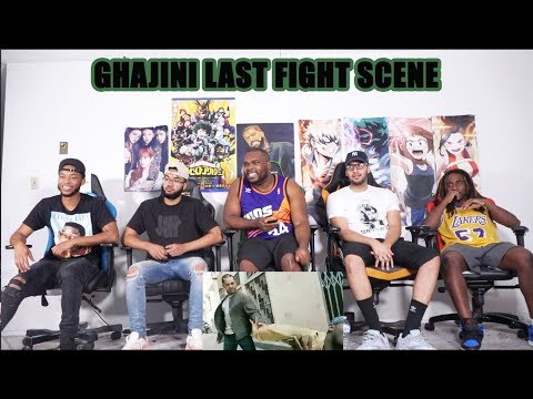 GHAJINI | Aamir Khan | Fight Scene REACTION