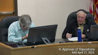 Assessment Appeals Board 4/27/2026