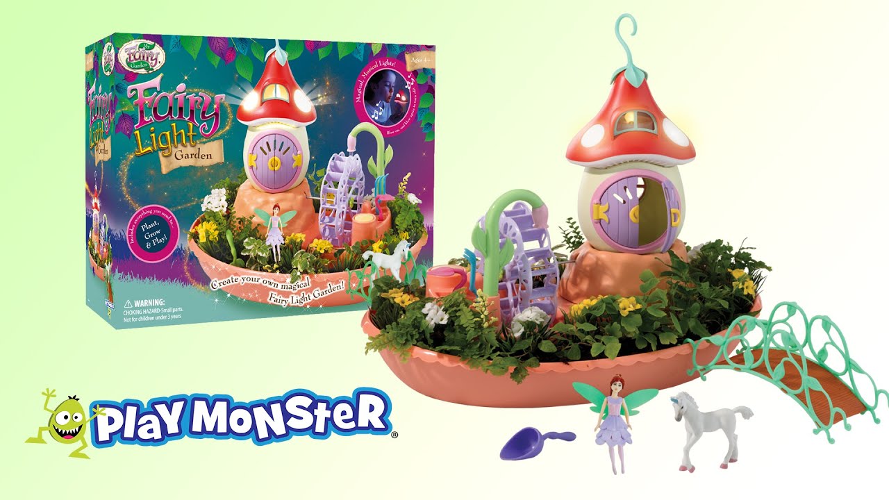 Fairy Garden DIY Kit with Lights & Sounds - Unboxing + Demo! 