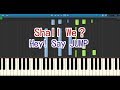 Shall We?(ピアノ)Hey! Say! JUMP