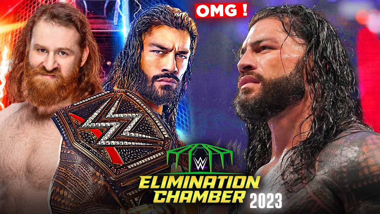 OMG ! ROMAN Reigns VS SAMI ZAYN AT ELIMINATION Chamber 2023... WWE