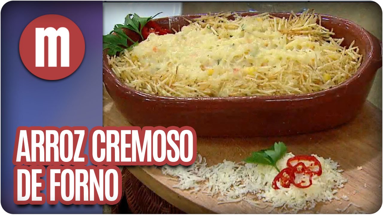 Arroz cremoso de forno - Mulheres  (30/05/16)