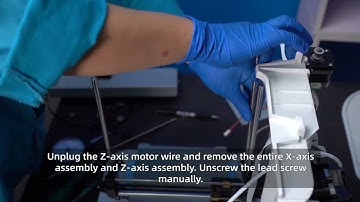 Flashforge Adventurer 3 Pro 2   Replace the Z axis lead screw + guide rail 1080p 25fps H264 128kbit