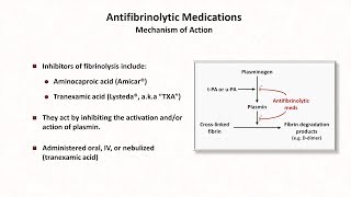 Prothrombotic Medications: Hemostasis - Lesson 7