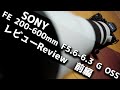 SONY FE 200-600mm F5.6-6.3 G OSS SEL200600G レビュー！前編　Review！　ソニー超望遠レンズコスパ最強の噂はほんとうなのか？