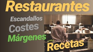Cálculo Costes y Márgenes Recetas Restaurantes Plantilla Excel Gratis