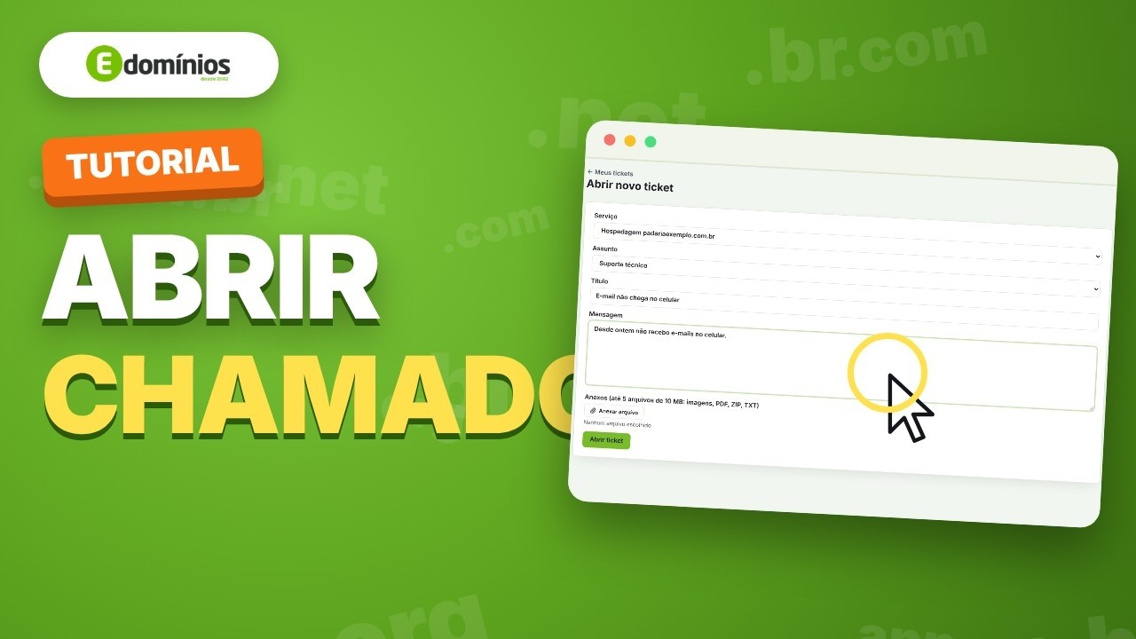 Vídeo: Abrir e acompanhar um chamado no Suporte