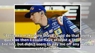 Kyle busch upset with logano for "blocking every single chance he got"